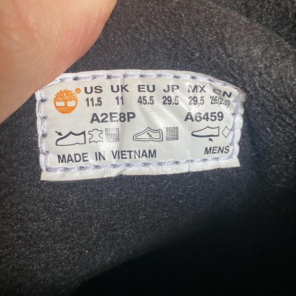 Timberland Brown/Green Spruce Mountain Lined WP Boots Primaloft Work SZ 11.5 - Picture 7 of 7